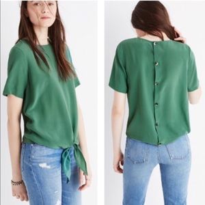 Madewell Silk shirt
